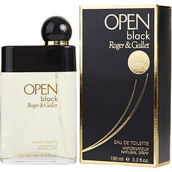 Open Black By Roger & Gallet Edt Spray 3.3 Oz