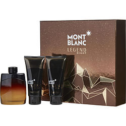 Mont Blanc Gift Set Mont Blanc Legend Night By Mont Blanc