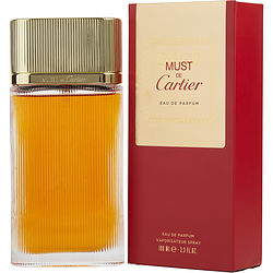 Must De Cartier Gold By Cartier Eau De Parfum Spray 3.3 Oz