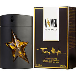 Angel Men Pure Malt By Thierry Mugler Edt Spray 3.4 Oz (limited Edition)