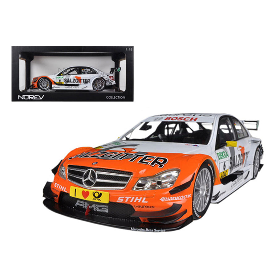 Mercedes C Class Dtm 2011 #6 Salzgitter Amg / Schumacher 1/18 Diecast Car Model By Norev 183580
