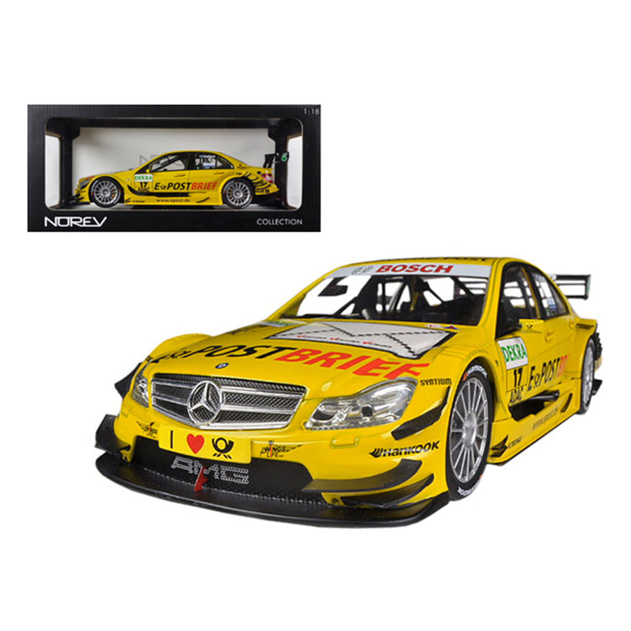 Mercedes C Class Dtm 2011 #17 David Coulthard 1/18 Diecast Car Model By Norev 183581