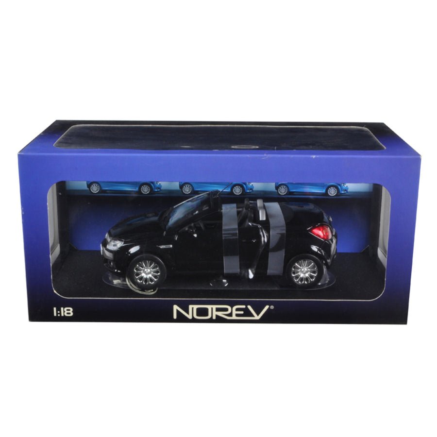 Opel Tigra Convertible Black 1/18 Diecast Car Model By Norev 183600bk