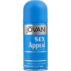 Jovan Sex Appeal By Jovan Deodorant Body Spray 5 Oz
