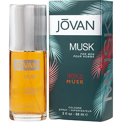Jovan Tropical Musk By Jovan Cologne Spray 3 Oz