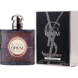 Black Opium Nuit Blanche By Yves Saint Laurent Eau De Parfum Spray 1.6 Oz