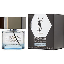 L'homme Cologne Bleue By Yves Saint Laurent Edt Spray 2 Oz