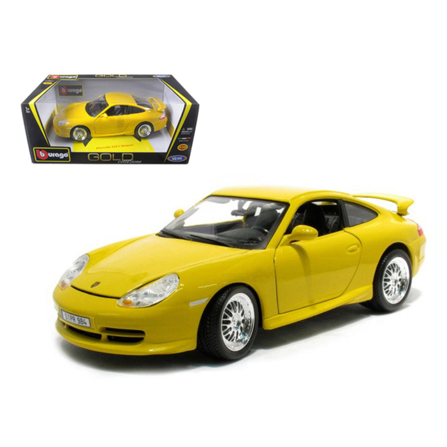 Porsche 911 Gt3 Strasse Yellow 1/18 Diecast Model Car By Bburago 12040y