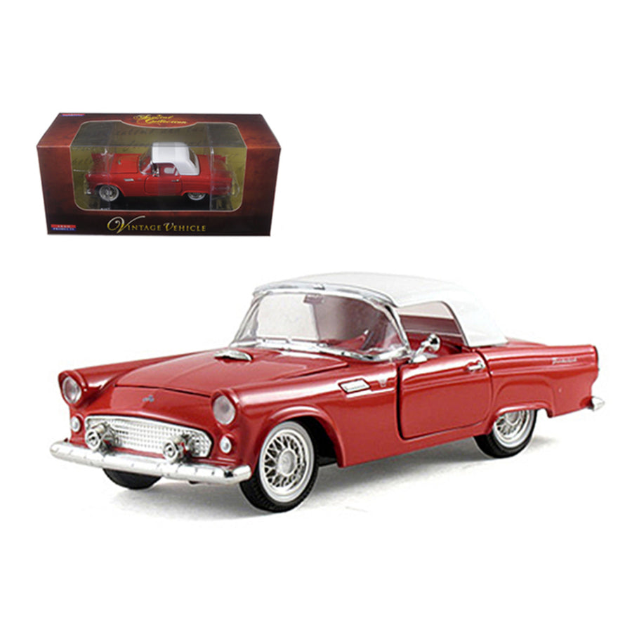 1955 Ford Thunderbird Hardtop Red 1/32 Diecast Car Model By Arko Products 05511r