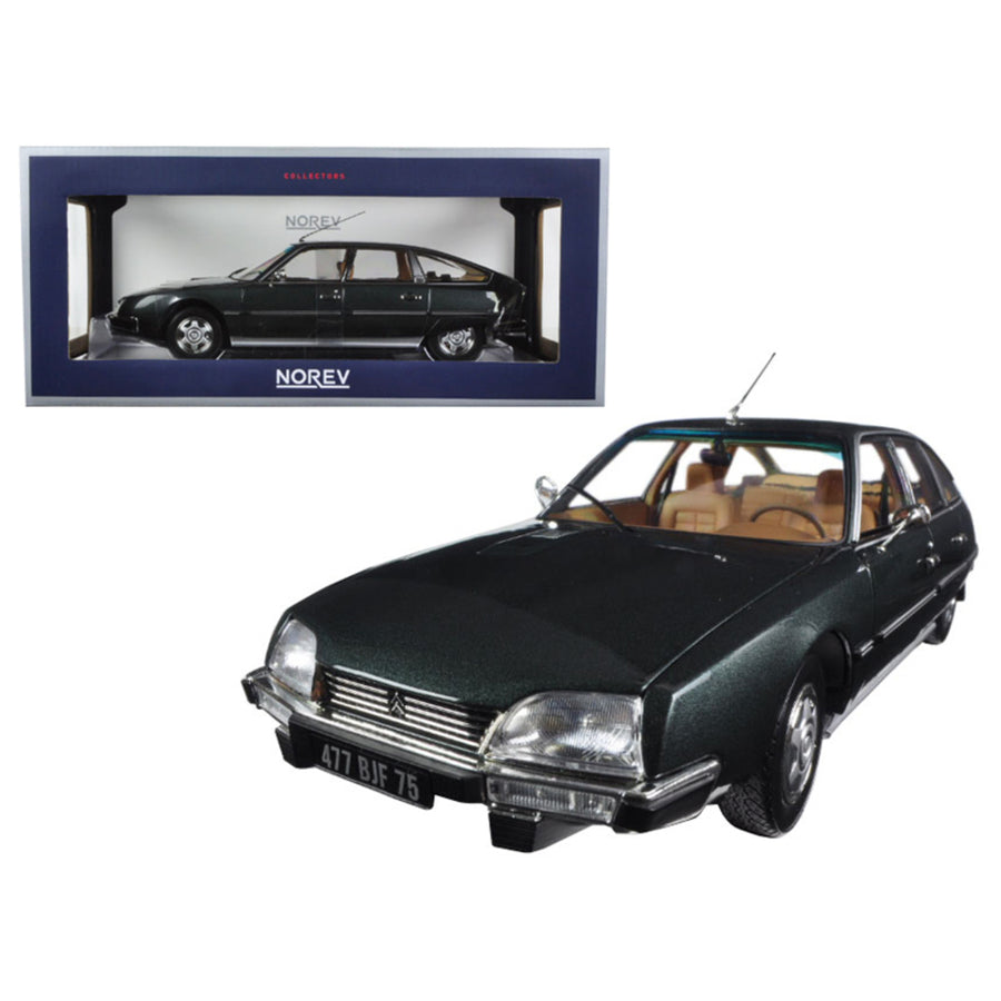 1976 Citroen Cx 2200 Pallas Vulcain Grey 1/18 Diecast Model Car By Norev 181522