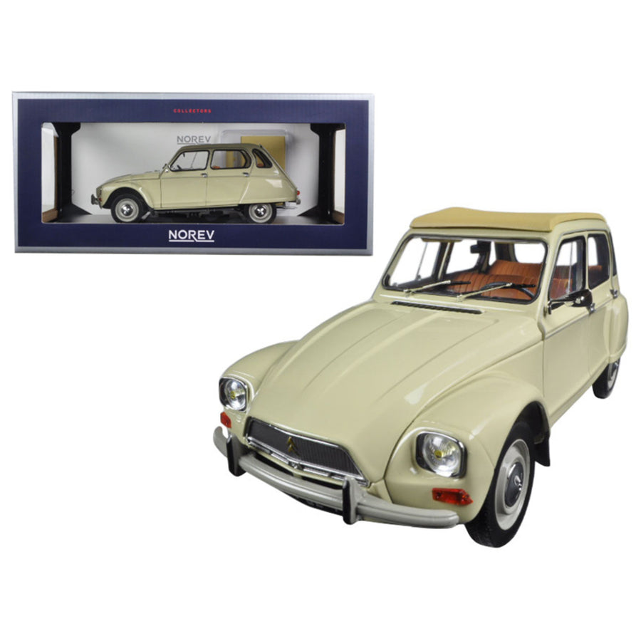 1970 Citroen Dyane 6 Erable Beige 1/18 Diecast Model Car By Norev 181620