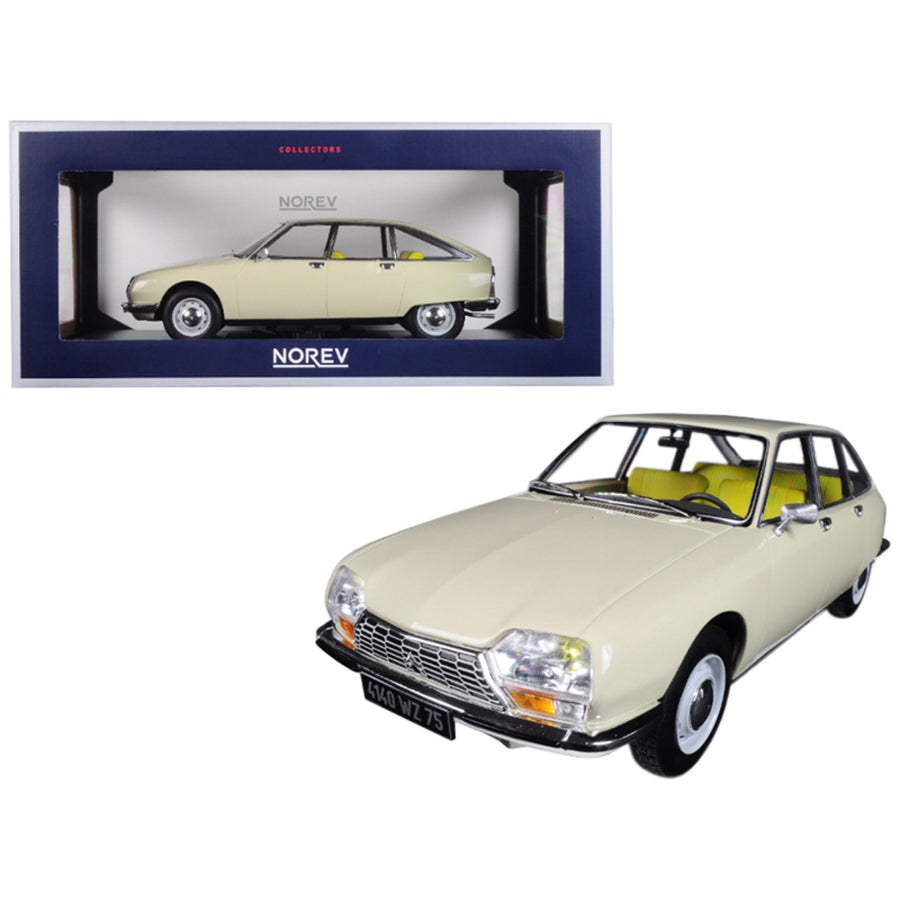 1971 Citroen Gs Erable Beige 1/18 Diecast Model Car By Norev 181623