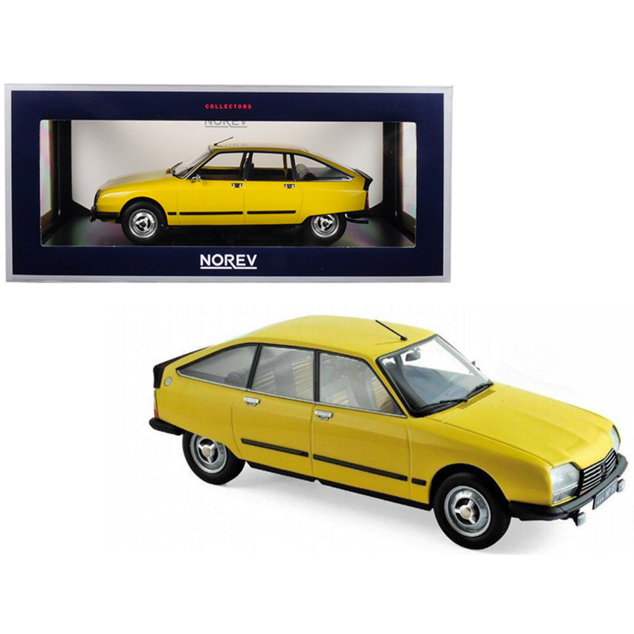 1979 Citroen Gs X3 Mimosa Yellow 1/18 Diecast Model Car By Norev 181624