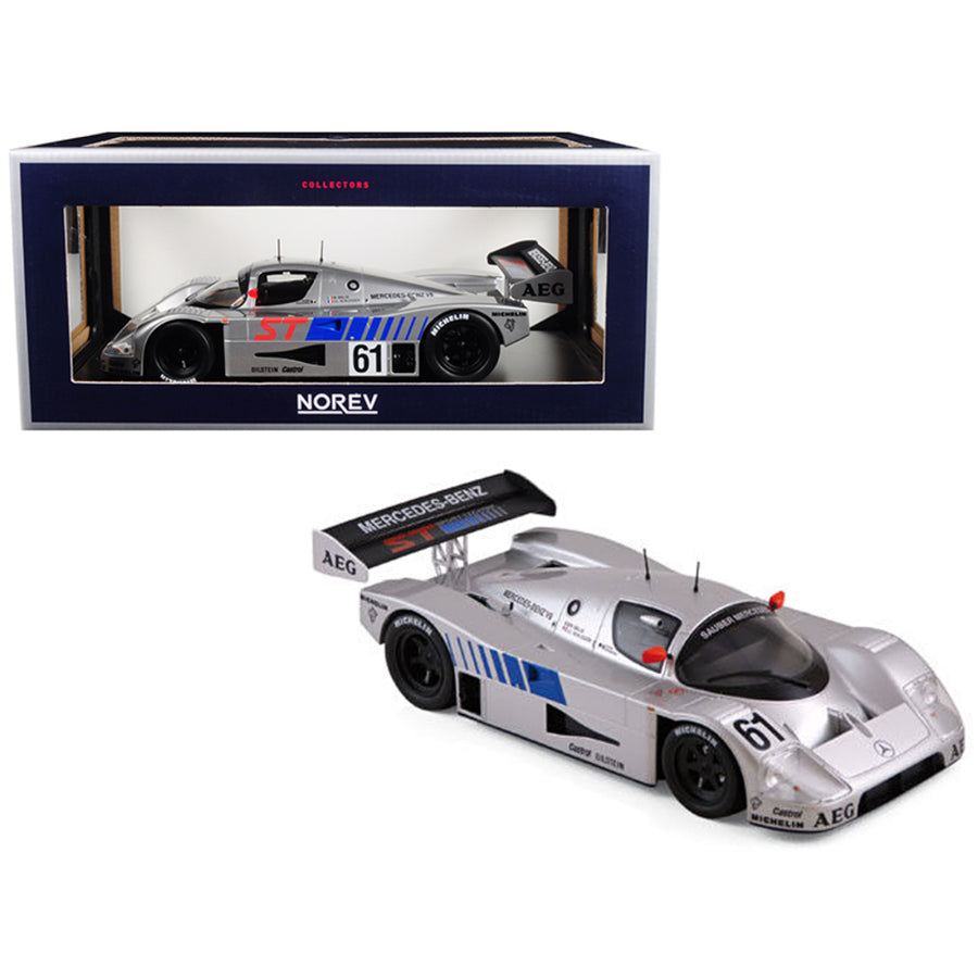 Sauber Mercedes Winner 400 Km Suzuka 1989 Baldi/schlesser Limited Edition To 1000 Pieces Worldwide 1/18 Diecast Model Car By Norev 183441