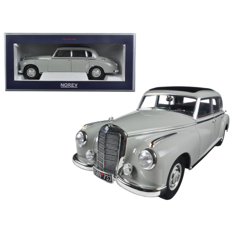 1955 Mercedes 300 Grey 1/18 Diecast Model Car By Norev 183578
