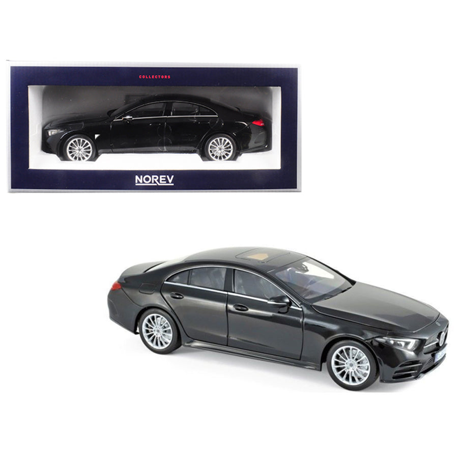 2018 Mercedes Cls Class Black 1/18 Diecast Model Car By Norev 183592
