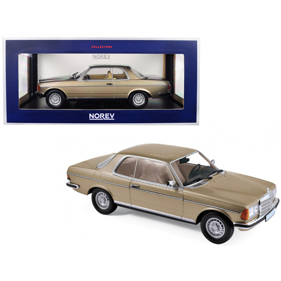 1980 Mercedes Benz 280 Ce Champagne Metallic 1/18 Diecast Model Car By Norev 183702