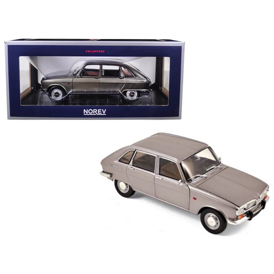 1968 Renault 16 Grey Metallic 1/18 Diecast Model Car By Norev 185133