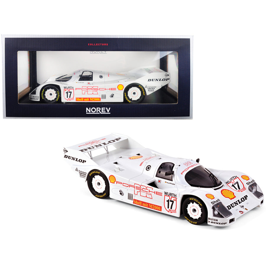 Porsche 962 C #17 Hans-joachim Stuck Shell Winner Supercup Nurburgring (1987) 1/18 Diecast Model Car By Norev 187412