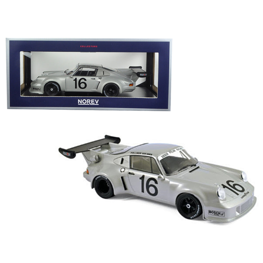Porsche 911 Rsr #16 Mid-ohio 3 Hours 1977 Follmer/holmes 1/18 Diecast Model Car By Norev 187427