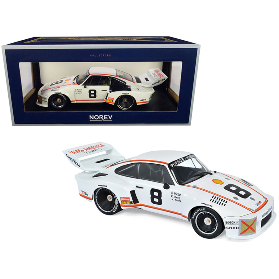 Porsche 935 #8 R. Joest/ B. Wollek/ A. Krebs Daytona 24h (1977) Kremer Racing 1/18 Diecast Model Car By Norev 187438