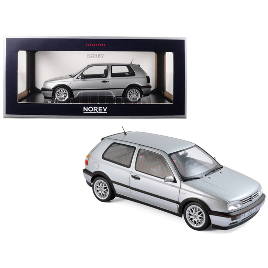 1996 Volkswagen Golf Gti Silver 20th Anniversary Edition 1/18 Diecast Model Car By Norev 188419