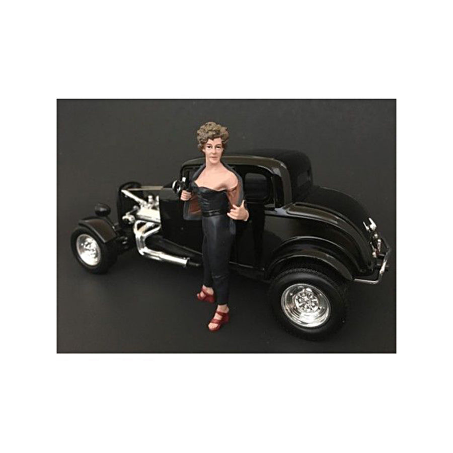 50s Style Figure Ii For 1:24 Scale Models By American Diorama 38252