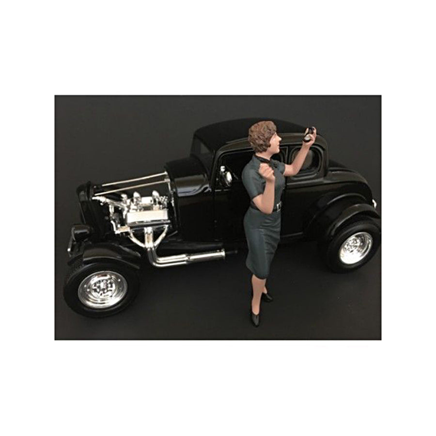 50s Style Figure Iv  For 1:24 Scale Models By American Diorama 38254