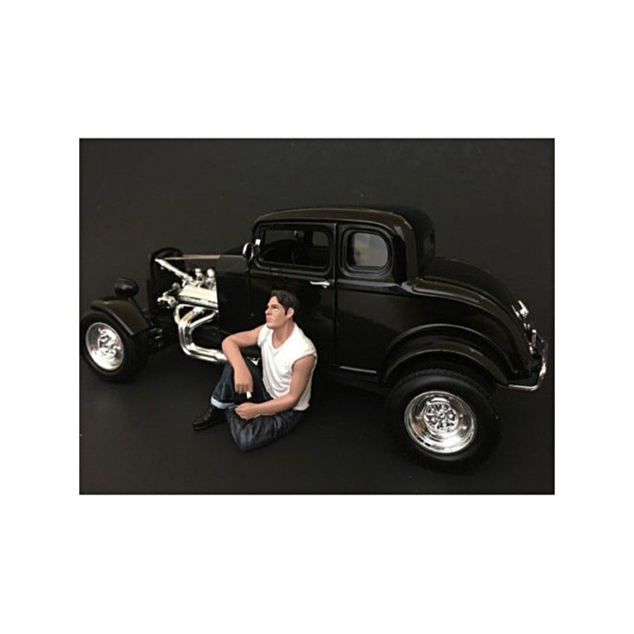 50s Style Figure V For 1:24 Scale Models By American Diorama 38255