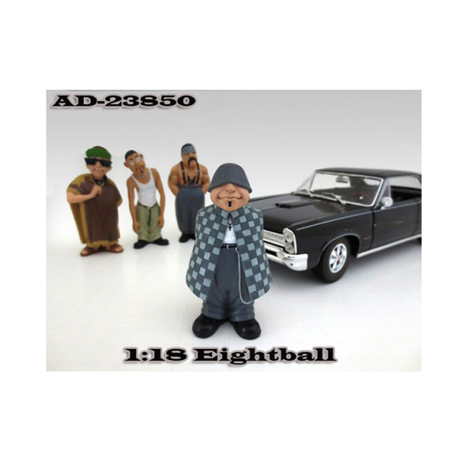 Eightball Homies Figurine For 1/18 Scale Models By American Diorama 23850