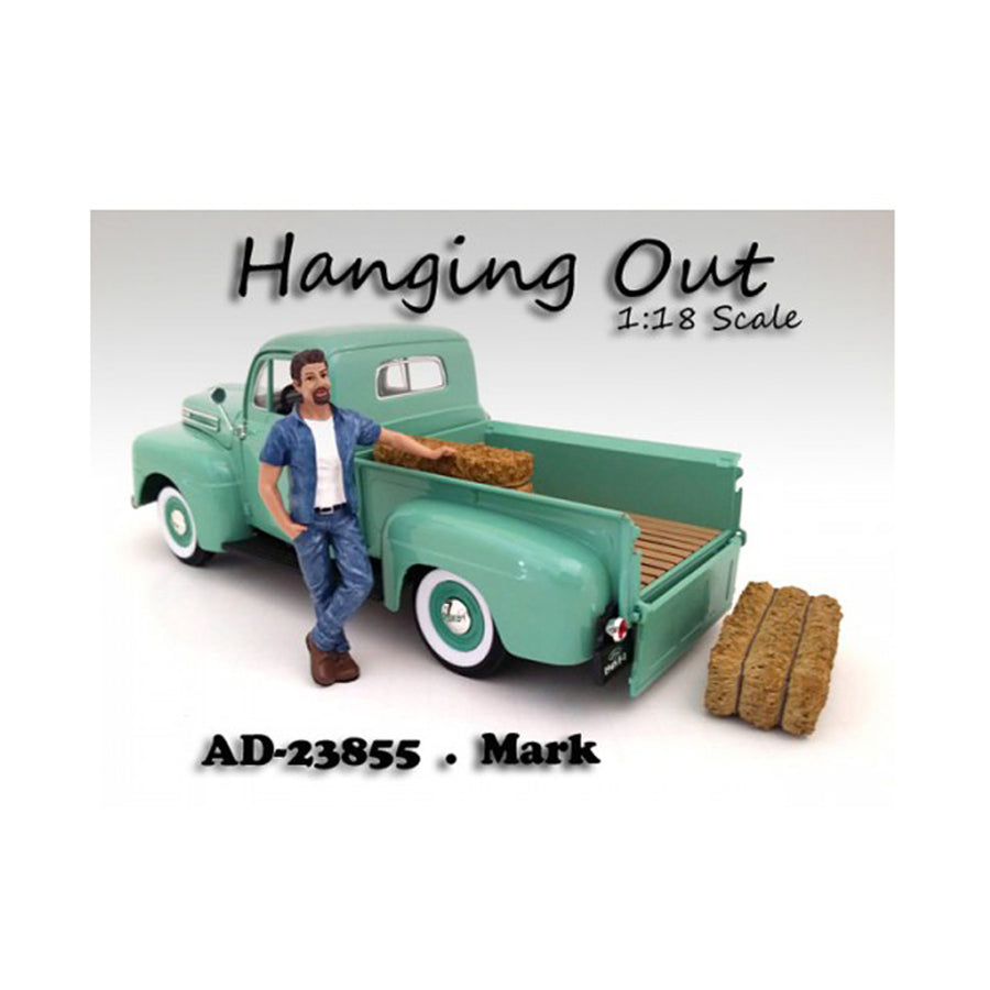 Hanging Out Mark Figure For 1/18 Scale Models By American Diorama 23855