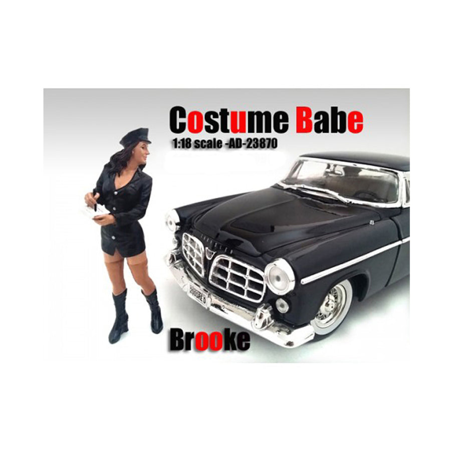 Costume Babe Brooke Figure For 1:18 Scale Models By American Diorama 23870