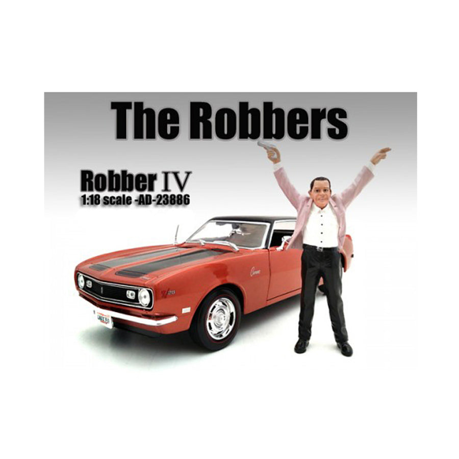 The Robbers Robber Iv Figure For 1:18 Scale Models By American Diorama 23886