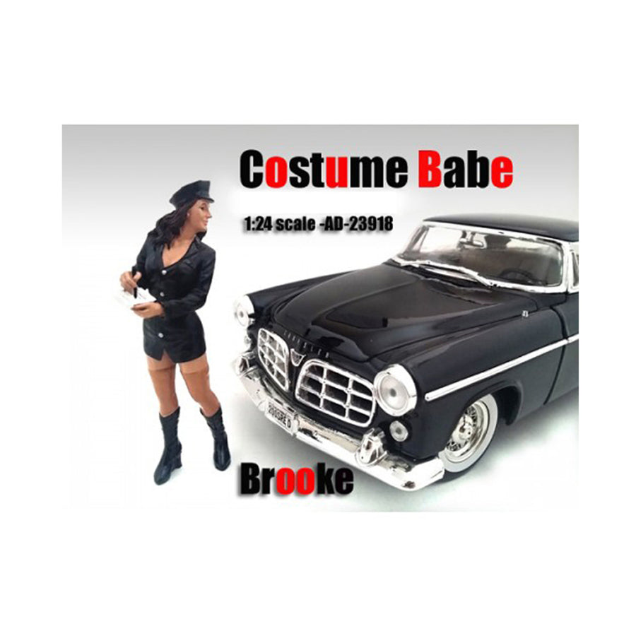 Costume Babe Brooke Figure For 1:24 Scale Models By American Diorama 23918