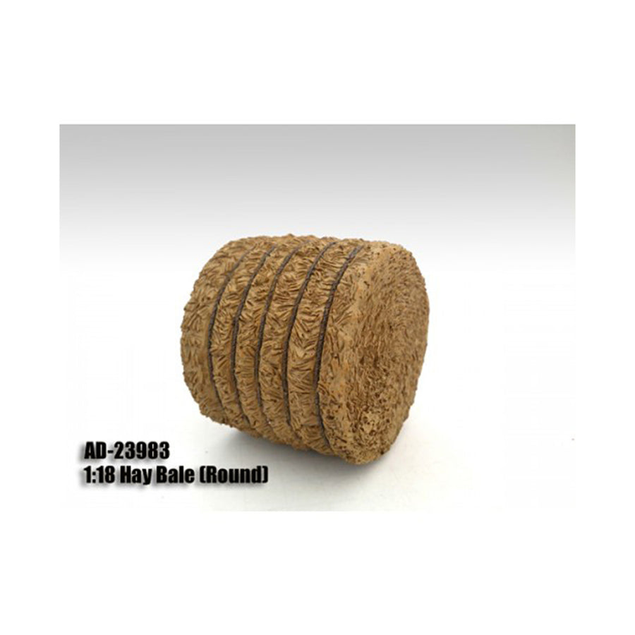Hay Bale Round Accessory 1:18 Scale Models By American Diorama 23983