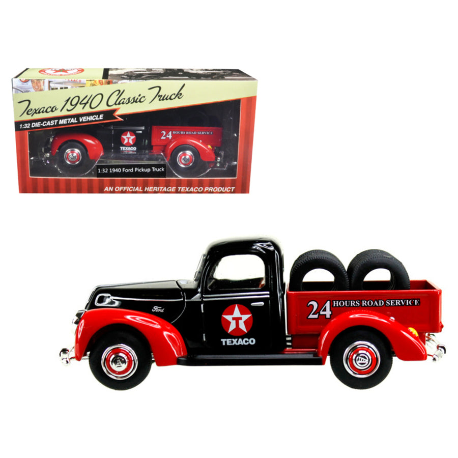 1940 Ford Pickup Truck Texaco With Tires 1/32 Diecast Model Car By Beyond Infinity 0612