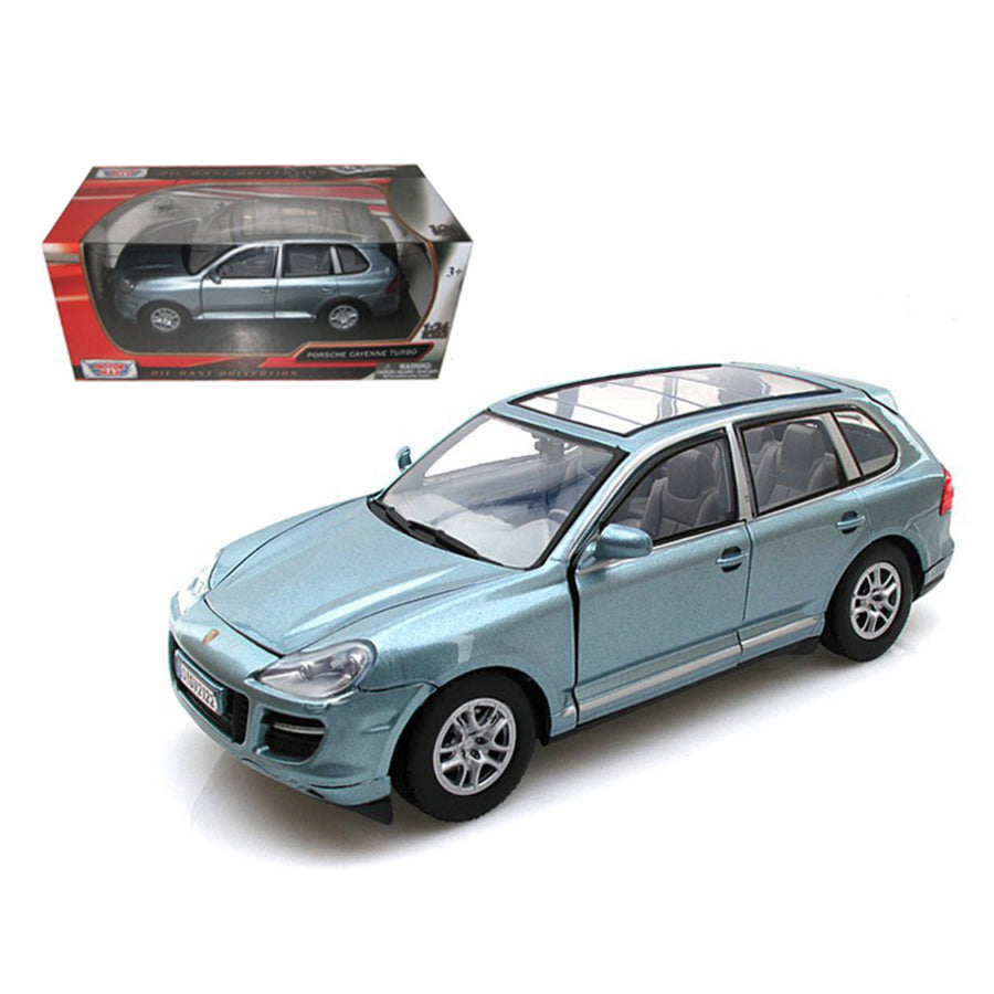 Porsche Cayenne Turbo Grey 1/24 Diecast Car Model By Motormax 73345gry