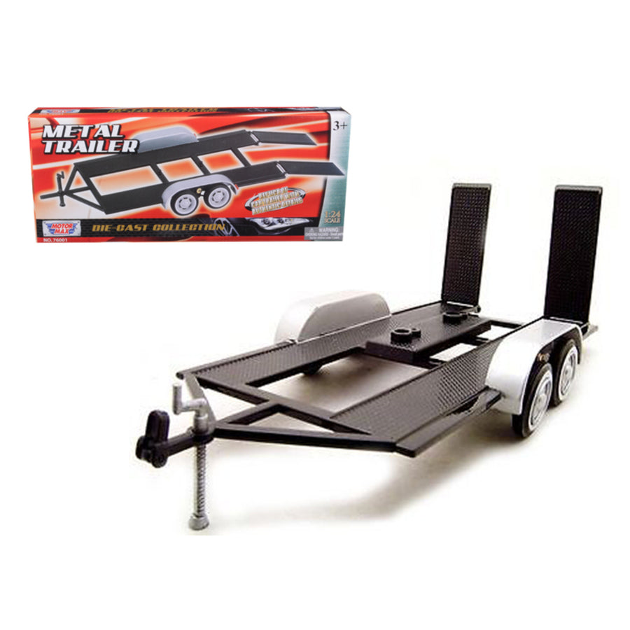 Trailer For 1/24 Scale Diecast Model Cars By Motormax 76001
