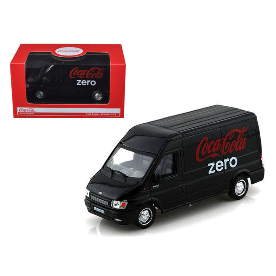 Ford Transit Coca Cola Zero 1/43 Diecast Car Model By Motorcity Classics 434735