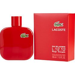 Lacoste Eau De Lacoste L.12.12 Rouge By Lacoste Energetic Edt Spray 3.3 Oz