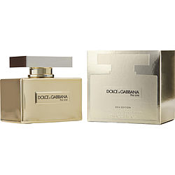 The One By Dolce & Gabbana Eau De Parfum Spray 2.5 Oz (2014 Limited Edition Gold Bottle)