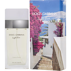 D & G Light Blue Escape To Panarea By Dolce & Gabbana Edt Spray 1.6 Oz (limited Edition)