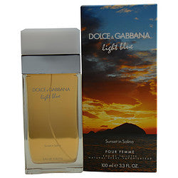 D & G Light Blue Sunset In Salina By Dolce & Gabbana Edt Spray 3.3 Oz (limited Edition)
