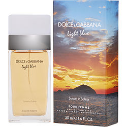 D & G Light Blue Sunset In Salina By Dolce & Gabbana Edt Spray 1.6 Oz (limited Edition)