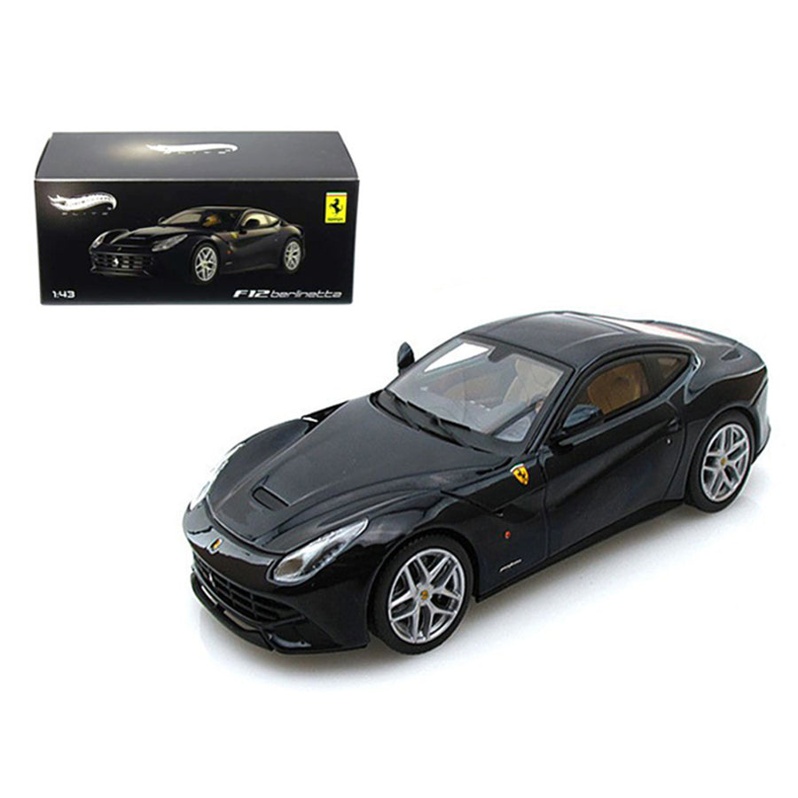 Ferrari F12 Berlinetta Blue Elite Edition 1/43 Diecast Car Model By Hotwheels X5501