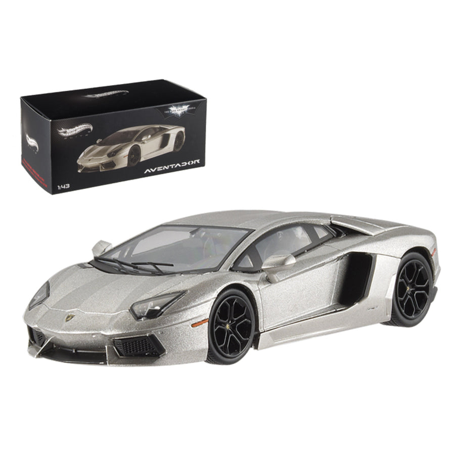 Lamborghini Aventador Lp700-4 The Dark Knight Rises Elite Edition 1/43 Diecast Model Car By Hotwheels Bck06