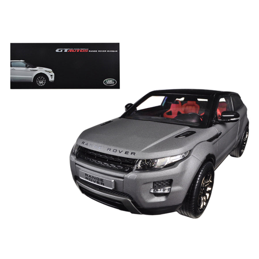 Range Rover Evoque Grey 2 Doors 1/18 Diecast Car Model By Welly 11003gry