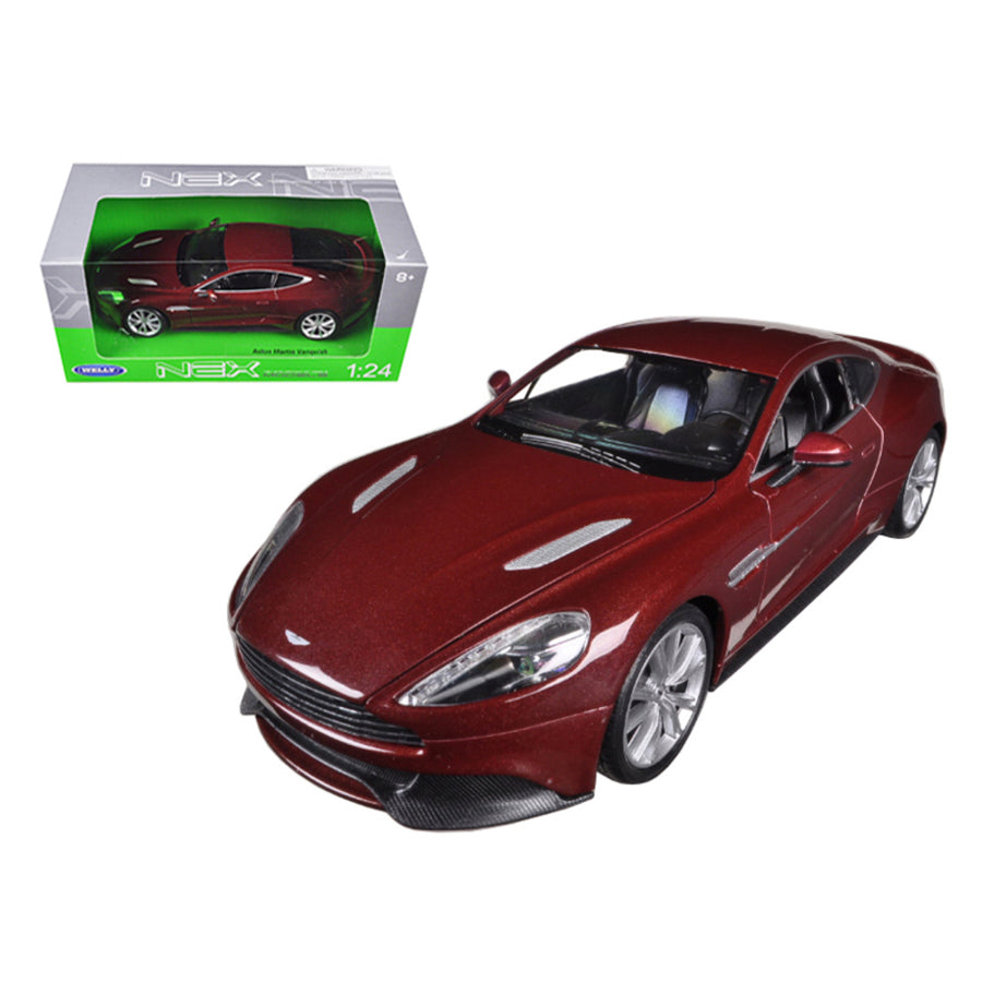 Aston Martin Vanquish Bronze 1/24 Diecast Model Car By Welly 24046brnz