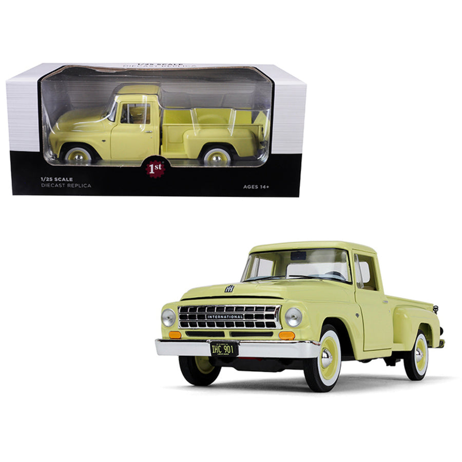 International C1100 Pickup Truck Sunshine Yellow 1/25 Diecast Model Car By First Gear 40-0420