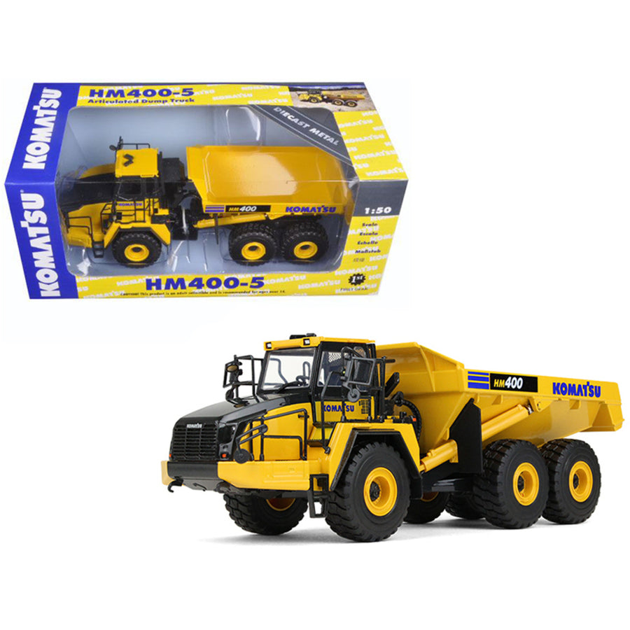 Komatsu Hm400-5 Articulated Dump Truck 1/50 Diecast Model By First Gear 50-3347